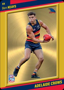 2024 AFL TeamCoach - Gold #59 Ben Keays Front
